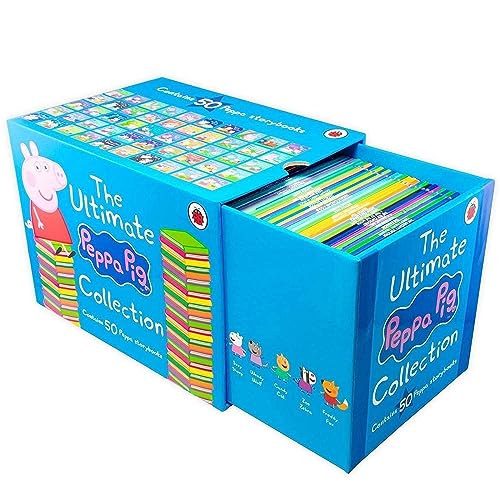 ペッパピッグ(Peppa pig)」50冊 ミニ絵本コンプリートセット the ultimate peppa pig collection 50  books set｜mi:te[ミーテ]