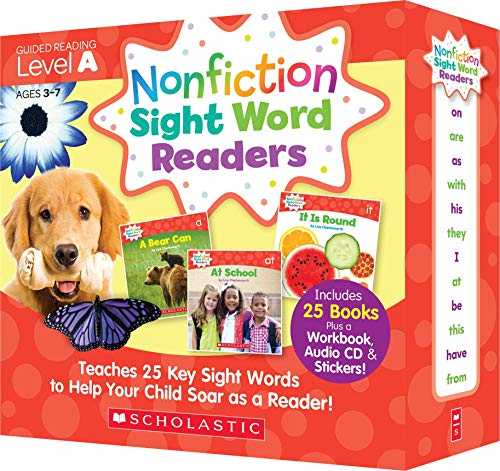 スカラスティック Nonfiction Sight Word Readers レベル A 英語