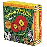 Peek-a Who? Boxed Set: (Children's Animal Books, Board Books for Kids) (Peek-A-Who?)