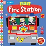 Busy Fire Station: A Push, Pull, Slide Book (Campbell Busy Books, 13)