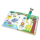 BabyBus はじめてのちいくずかん タッチペン付き 遊んで学べる 日中英 3か国語対応 知育玩具 おもちゃ 音が鳴る 22のテーマ プレゼント